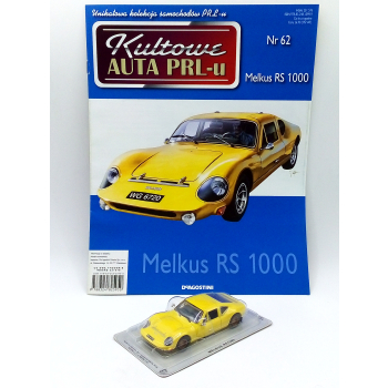 Melkus RS1000 + gazetka - skala 1:43 - DeAgostini Kultowe Auta PRL